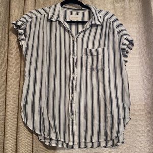 American Eagle Cotton Striped Button Down
